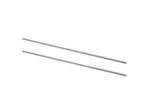 2.5mm Dia 200mm Length HSS Round Shaft Rod Bar Lathe Tools Gray