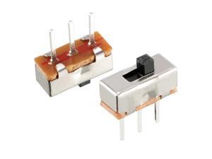 20Pcs 2mm Vertical Slide Switch SPDT 1P2T 3 Terminals PCB Panel Latching 20Pcs 2mm Vertical Slide Switch SPDT 1P2T 3 Terminals PCB Panel Latching