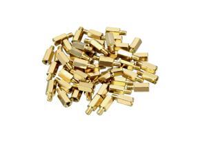 Unique Bargains 50pcs M3 8+4mm Female Male Thread Brass Hex Standoff Spacer Screws PCB Pillar Unique Bargains 50pcs M3 8+4mm Female Male Thread Brass Hex Standoff Spacer Screws PCB Pillar