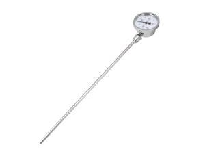 Soil Thermometer Backyard Metal Compost Thermometer with 400mm Probe (0-200 Celsius)