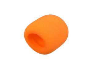 Thicken Ball-Type Sponge Foam Mic Cover Handheld Microphone Windscreen Shield Protection Orange for KTV Broadcasting Thicken Ball-Type Sponge Foam Mic Cover Handheld Microphone Windscreen Shield Protection Orange for KTV Broadcasting