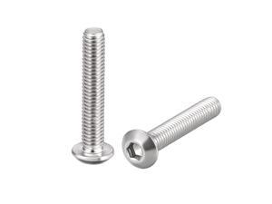 M3x20mm Machine Screws Hex Socket Round Head Screw 304 Stainless Steel Fasteners Bolts 20pcs M3x20mm Machine Screws Hex Socket Round Head Screw 304 Stainless Steel Fasteners Bolts 20pcs