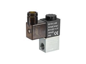 2V025-08 Pneumatic Air NC Single Electrical Control Solenoid Valve DC 12V 2 Way 2 Position 1/4" PT Thread Internally Piloted Acting Type 2V025-08 Pneumatic Air NC Single Electrical Control Solenoid Valve DC 12V 2 Way 2 Position 1/4" PT Thread Internally Piloted Acting Type