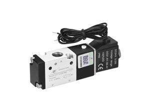 3V110-06 Pneumatic Air NC Single Electrical Control Solenoid Valve DC 24V 3 Way 2 Position 1/4" PT Internally Piloted Acting Type 3V110-06 Pneumatic Air NC Single Electrical Control Solenoid Valve DC 24V 3 Way 2 Position 1/4" PT Internally Piloted Acting Type