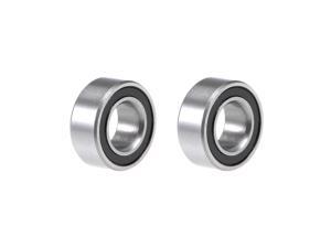 S698-2RS Stainless Steel Ball Bearing 8x19x6mm Double Sealed Bearings 2pcs