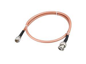 PL-259 UHF Male to UHF Male KSR195 2M 6FT Jumper Coaxial Cable For WiFi Antenna