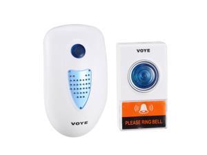 Wireless Doorbell Chime Kit 656ft Operating with LED Light 38 Chimes Wireless Doorbell Chime Kit 656ft Operating with LED Light 38 Chimes