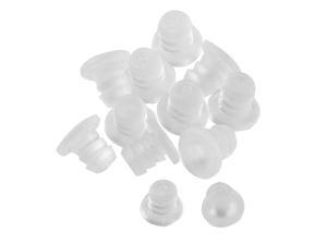 12pcs 5mm Soft Clear Stem Bumpers Glide, Patio Outdoor Furniture Glass Table Top Anti-collision Embedded 12pcs 5mm Soft Clear Stem Bumpers Glide, Patio Outdoor Furniture Glass Table Top Anti-collision Embedded