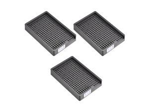 Anti-Static ESD Hard Plastic Screws Storage Tray Holder Organizer 273 Holes Fit for 3-3.5mm Dia Screw 3pcs Anti-Static ESD Hard Plastic Screws Storage Tray Holder Organizer 273 Holes Fit for 3-3.5mm Dia Screw 3pcs