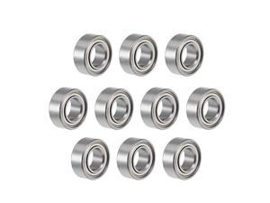 SMR52ZZ Deep Groove Ball Bearings 2x5x2.5mm Double Shielded Stainless Steel 5pcs 