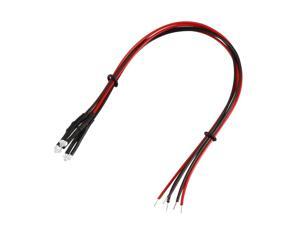 3pcs Pre-Wired 1.8mm Blue LED Light DC 6-12V Prewired Diffused Emitting Diodes 3pcs Pre-Wired 1.8mm Blue LED Light DC 6-12V Prewired Diffused Emitting Diodes