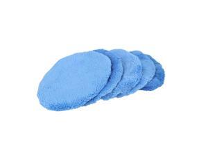 5pcs Car Polisher Pad Bonnet 7-8 Inch Soft Coral Fleece Polishing Buffing Pad Cover