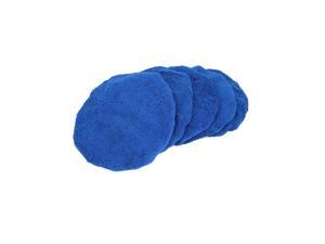 5pcs Car Polisher Pad Bonnet 5-6 Inch Soft Microfiber Polishing Buffing Pad Cover