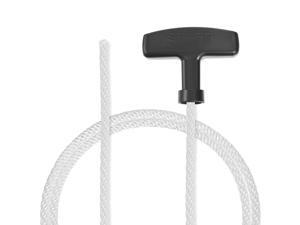 Recoil Starter Rope with Handle 4mm Dia 1.15m 3.7ft Polyester Pull Cord for 168F 170F Lawn Mower Trimmer Chainsaw Engine Part 5pcs Recoil Starter Rope with Handle 4mm Dia 1.15m 3.7ft Polyester Pull Cord for 168F 170F Lawn Mower Trimmer Chainsaw Engine Part 5pcs