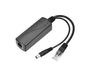 Active PoE Splitter Power over Ethernet Adapter 48V To 12V 2.2A IEEE 802.3af/at Compliant for Surveillance Camera with 145mm Wire