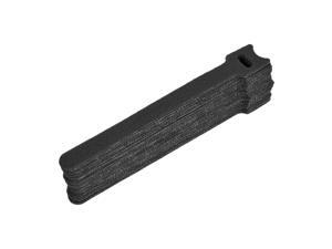 Reusable Cable Ties,6 Inch Hook and Loop Cord Wraps,Black Adjustable Strap 30pcs Reusable Cable Ties,6 Inch Hook and Loop Cord Wraps,Black Adjustable Strap 30pcs