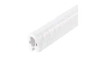 Edge Trim U Seal White PVC Plastic U Channel Edge Protector Fits 1/32'' - 3/32'' Edge 5 Feet Length Edge Trim U Seal White PVC Plastic U Channel Edge Protector Fits 1/32'' - 3/32'' Edge 5 Feet Length