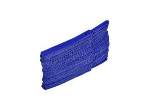 Reusable Cable Ties, 4 Inch Hook and Loop Cord Wraps, Blue Zip Tie 50pcs Reusable Cable Ties, 4 Inch Hook and Loop Cord Wraps, Blue Zip Tie 50pcs