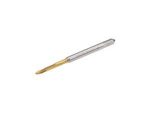 Metric Machine Tap M2 Thread 0.4 Pitch 3 Flutes Titanium Plating HSS Metric Machine Tap M2 Thread 0.4 Pitch 3 Flutes Titanium Plating HSS