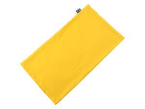 Adult Unisex Cotton Blends Magic Head Wrap Outdoor Gaiter Sports Scarf Yellow Adult Unisex Cotton Blends Magic Head Wrap Outdoor Gaiter Sports Scarf Yellow
