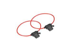 Fuse Holder In-line 12AWG Automotive Car Waterproof Fuse Holder Black 2Pcs for ATC/ATO Fuse Fuse Holder In-line 12AWG Automotive Car Waterproof Fuse Holder Black 2Pcs for ATC/ATO Fuse