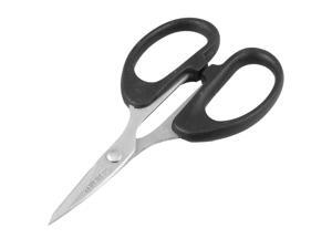 Portable Black Plastic Handle Stainless Steel Blade Scissors Portable Black Plastic Handle Stainless Steel Blade Scissors