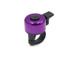 Purple Metal Plastic Mini Bicycle Bike Cycling Handlebar Bell Horn Ring Alarm