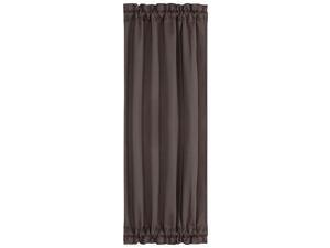 Draai vast pakket omdraaien Thermal Insulated French Door Curtain Side Panels - Blackout Curtains Drape  25x72 Inch Room Darkening for Glass Doors - 1 Panel, Gray Color - Newegg.com