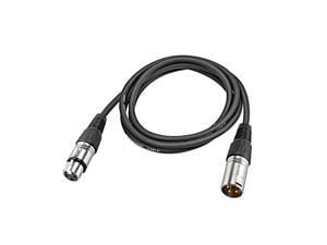 XLR Male to XLR Female Cable Line for Microphone Video Camera Sound Card Mixer Silver Tone XLR Black Line 2M  6.56ft