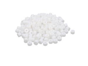 Round Plastic Column Standoff Support Spacer Washer White 15x10mm 200pcs Round Plastic Column Standoff Support Spacer Washer White 15x10mm 200pcs