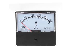 Unique Bargains DH-670 AC 0-500V Analog Volt Voltage Needle Panel Meter Voltmeter Unique Bargains DH-670 AC 0-500V Analog Volt Voltage Needle Panel Meter Voltmeter