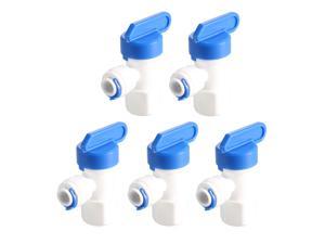 Tank Ball Valve M12X 1/4" Tube 5pcs for RO Water Reverse Osmosis Filter system