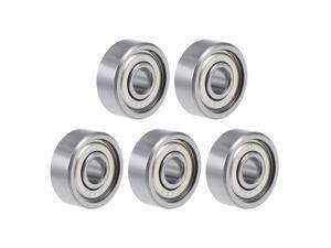 624ZZ Deep Groove Ball Bearing 4x13x5mm Double Shielded GCr15 Steel Bearings 5-Pack 624ZZ Deep Groove Ball Bearing 4x13x5mm Double Shielded GCr15 Steel Bearings 5-Pack