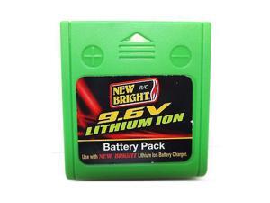 New Bright 9.6 Volts 500 MAH Lithium-ion Battery New Bright 9.6 Volts 500 MAH Lithium-ion Battery