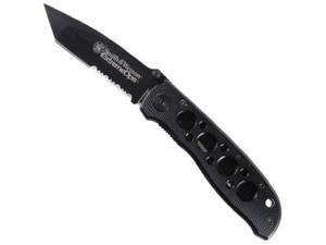 Smith & Wesson Extreme Ops Ambidextrous Folding Knife, 4.1" Black Tanto #CK5TBS Smith & Wesson Extreme Ops Ambidextrous Folding Knife, 4.1" Black Tanto #CK5TBS