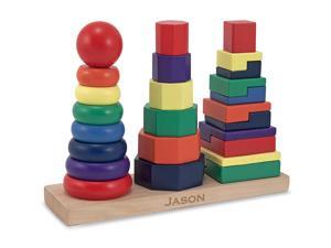 Melissa & Doug:  Geometric STACKER