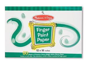 Melissa & Doug 4106 Finger Paint Paper Pad- 12 in.x18 in. Melissa & Doug 4106 Finger Paint Paper Pad- 12 in.x18 in.