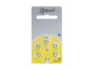 Rayovac Mercury Free Xcell Size 10 Hearing Aid Batteries (60 Pcs)