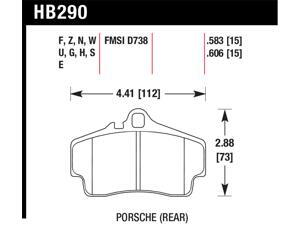 Hawk Performance HB290Z.583 Disc Brake Pad Hawk Performance HB290Z.583 Disc Brake Pad