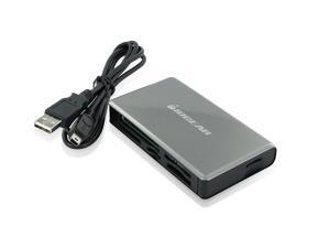 IOGEAR 56-in-1 USB 2.0 Pocket Flash Memory Card Reader/Writer, Tri-Lingual Packaging, GFR281W6 IOGEAR 56-in-1 USB 2.0 Pocket Flash Memory Card Reader/Writer, Tri-Lingual Packaging, GFR281W6