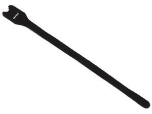 Black Box Basic Hook and Loop Cable Wrap, Black - Black Black Box Basic Hook and Loop Cable Wrap, Black - Black