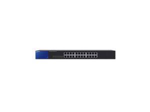 Linksys SE3024 Gigabit 24-Port Ethernet Switch - 24 Ports - 2 Layer Supported - Desktop, - 1 Year Linksys SE3024 Gigabit 24-Port Ethernet Switch - 24 Ports - 2 Layer Supported - Desktop, - 1 Year