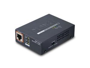 Planet POE-171A-60 Single-Port 10/100/1000Mbps 802.3bt Ultra PoE Injector (60 Watts, Legacy mode support, PoE Usage LED) w/ external power adapter