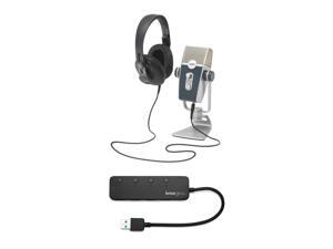 AKG Lyra USB Microphone and AKG K371 Headphones with Knox 3.0 4 Port USB Hub AKG Lyra USB Microphone and AKG K371 Headphones with Knox 3.0 4 Port USB Hub