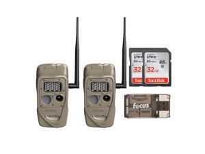 Cuddeback J-1521 CuddeLink Long Range IR Trail Camera (2-Pack) w/ SD Card Bundle Cuddeback J-1521 CuddeLink Long Range IR Trail Camera (2-Pack) w/ SD Card Bundle