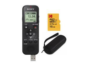 Sony ICD-PX370 Mono Digital Voice Recorder with Built-In USB and Case Bundle Sony ICD-PX370 Mono Digital Voice Recorder with Built-In USB and Case Bundle