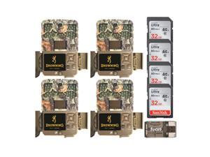 Browning Trail Cameras 20MP Recon Force Edge Trail Camera (4-Pack) Bundle Browning Trail Cameras 20MP Recon Force Edge Trail Camera (4-Pack) Bundle