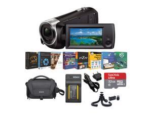 Sony HDR-CX405 1080p Full HD Handycam Camcorder Content Creator Bundle