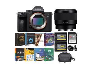 Sony Alpha a7 III Mirrorless Digital Camera with 50mm Lens and Accessory Bundle