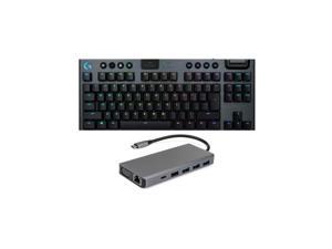 Logitech G G915 LIGHTSPEED Wireless Mechanical Gaming Keyboard with Charging Hub
